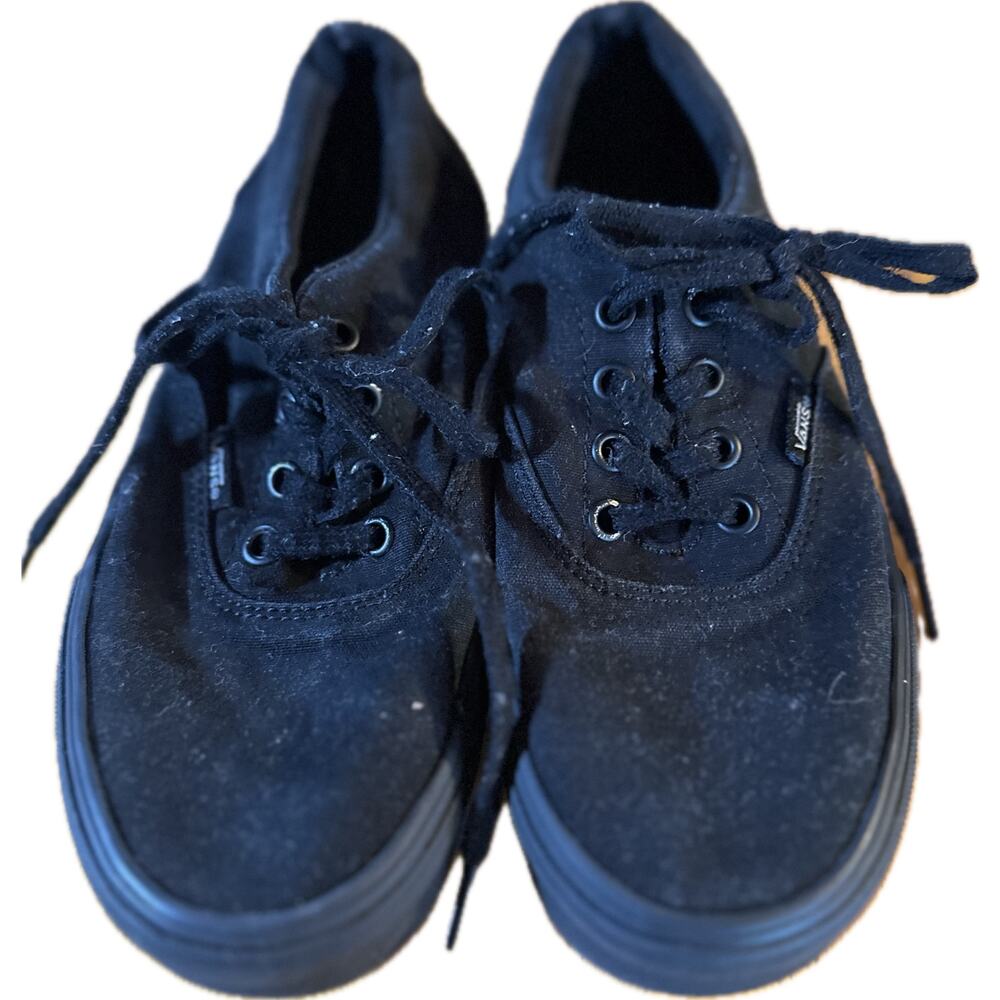 Vans Authentic Lo Pro Women's Sneakers‎ Black Canvas Size 7.5